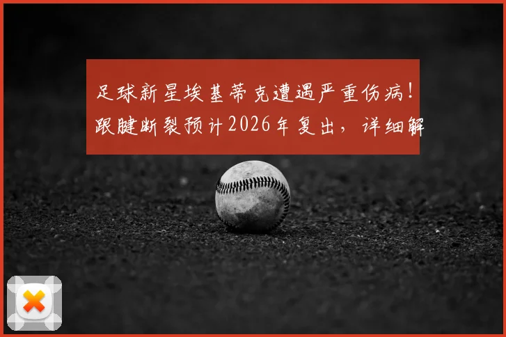 足球新星埃基蒂克遭遇严重伤病！跟腱断裂预计2026年复出，详细解读对球员职业生涯的影响